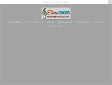 Tablet Screenshot of eliasshoes.com